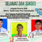 Tiga Murid MAN 1 Tanah Datar Lolos ke OMI Provinsi